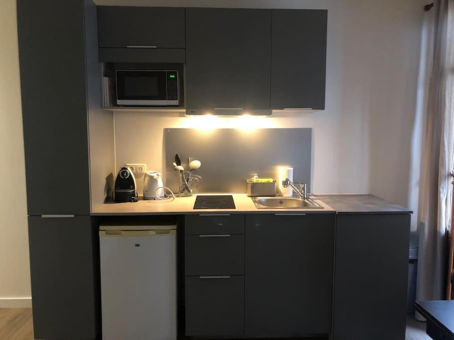 Studio Au Coeur D'Evian Les Bains Экстерьер фото